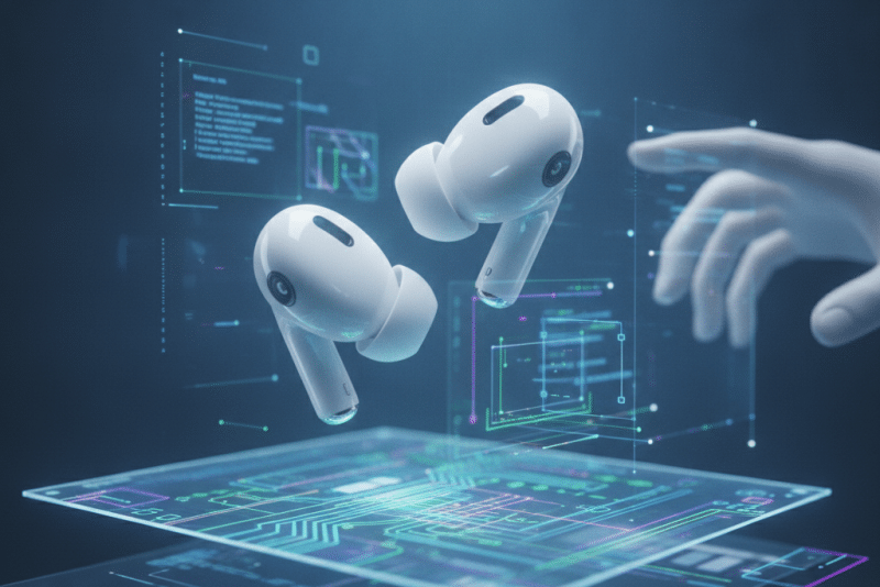 Código do macOS revela detalhes sobre AirPods com câmera