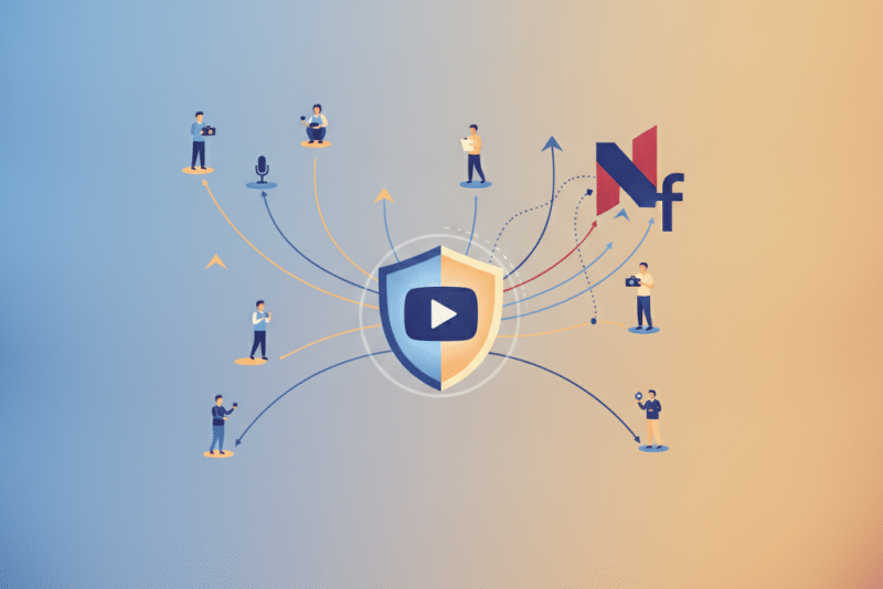 YouTube fortalece esforços para reter criadores em meio à disputa com a Netflix