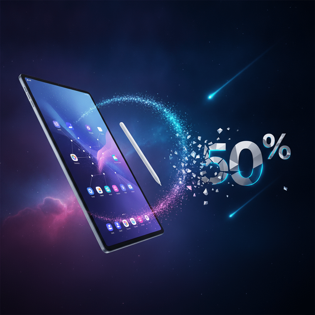 Galaxy Tab S10 FE Plus: Desconto de 44% no tablet com tela grande e caneta