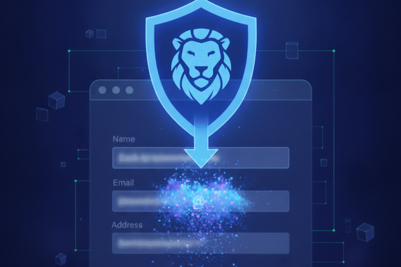 Navegador Brave passa a ocultar e-mail em preenchimento de formulários